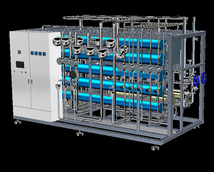 纯化水系统三维设计